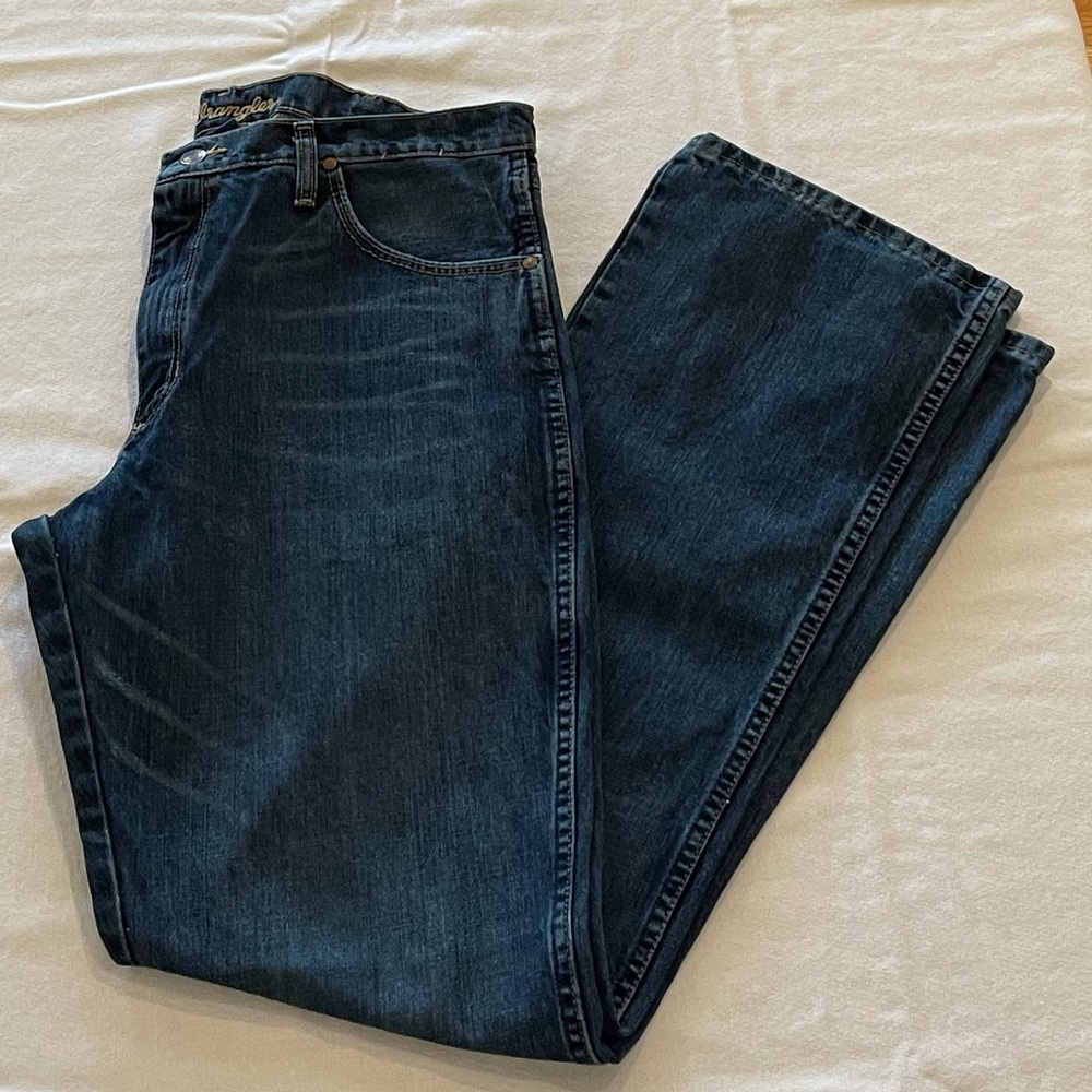 36/34 Vintage Wrangler Slim Bootcut Jeans